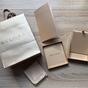 Bvlgari Gold Gift Set Packaging